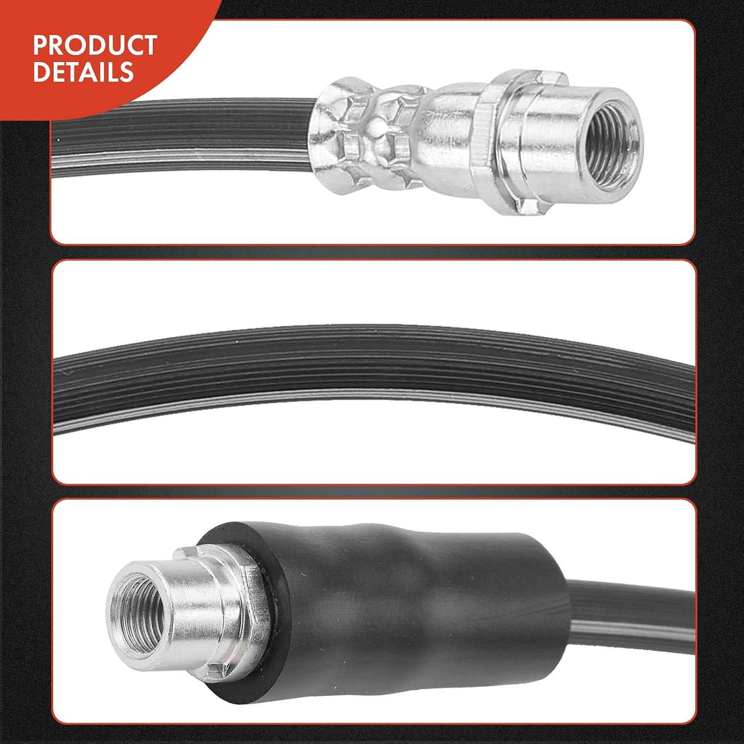 Front Outer Brake Hose for A4, A4 Quattro & S4 - Just Closeouts Canada Inc.