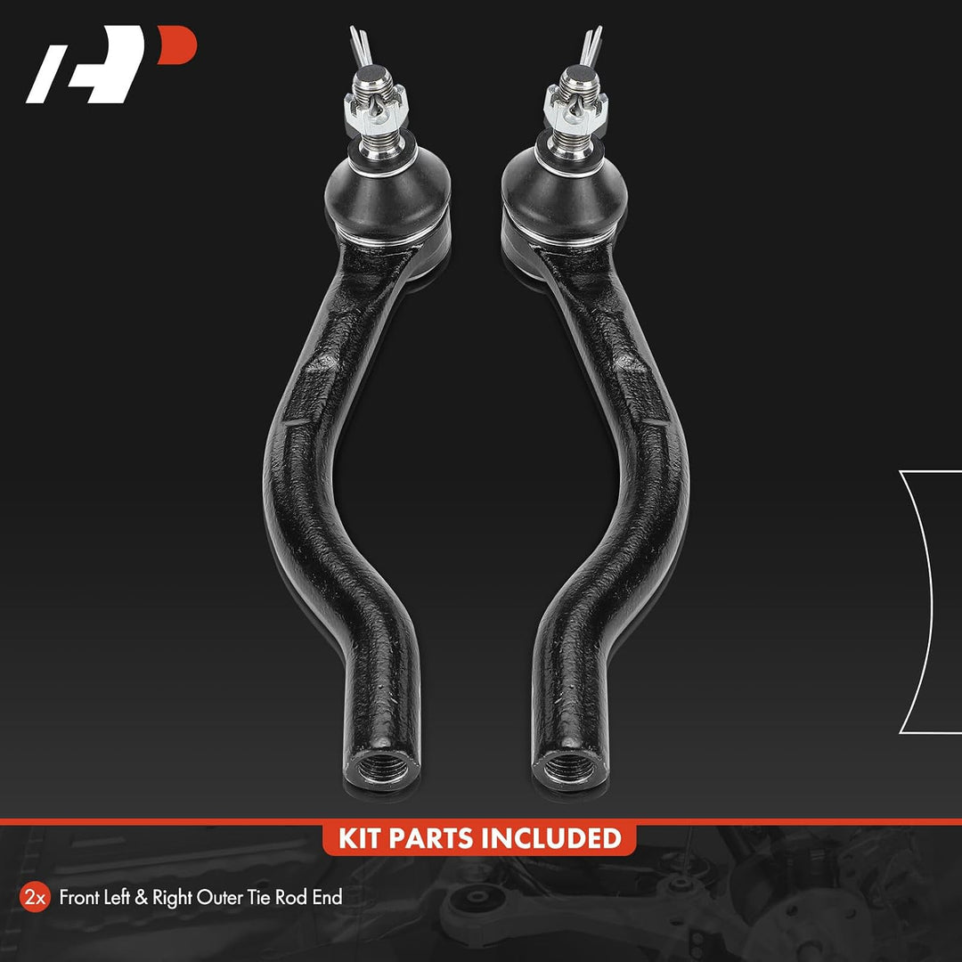 Front Outer Tie Rod Ends for Honda Civic 2016–2021 and Insight 2019–2022, Pair - Just Closeouts Canada Inc.