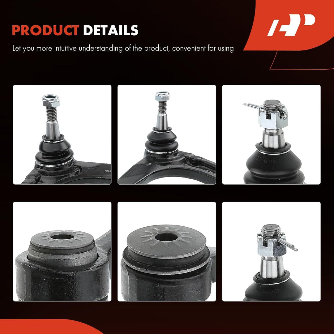 Front Upper Control Arms & Lower Ball Joints, 4-Piece Kit - Just Closeouts Canada Inc.