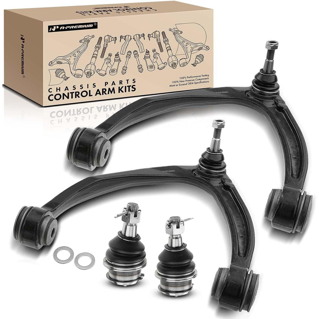 Front Upper Control Arms & Lower Ball Joints, 4-Piece Kit - Just Closeouts Canada Inc.