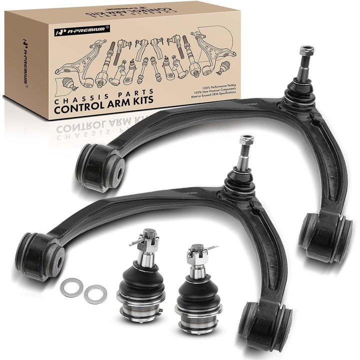 Front Upper Control Arms & Lower Ball Joints, 4-Piece Kit - Just Closeouts Canada Inc.
