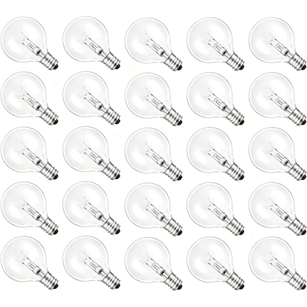 G40 Incandescent Globe 120V Light Bulb E12 Outdoor Light Bulbs 5W 2200K Warm White String Light Bulbs Patio Light Bulbs Replacement for Outdoor String Lights - Just Closeouts Canada Inc.X004AR19MN