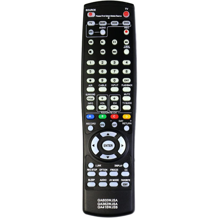 GA600WJSA / GA362WJSA / GA416WJSB Replacement Remote for Sharp TVs - Just Closeouts Canada Inc.