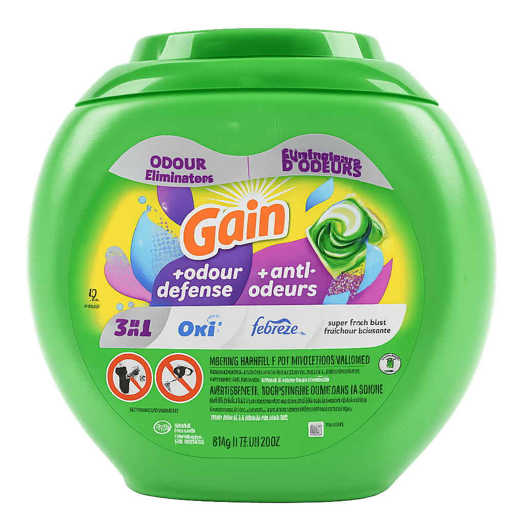 GAIN PACS OXI + FEBREZE FRESH BLAST 42 CT, 28OZ - Just Closeouts Canada Inc.030772024355