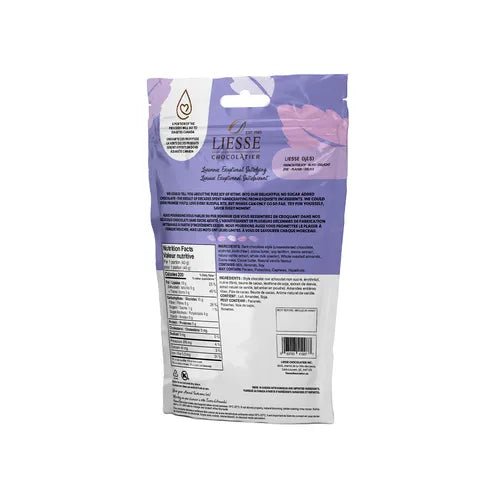 Galerie Au Chocolat Almond Bark With Stevia Dark Chocolate Style, 120g - Just Closeouts Canada Inc.