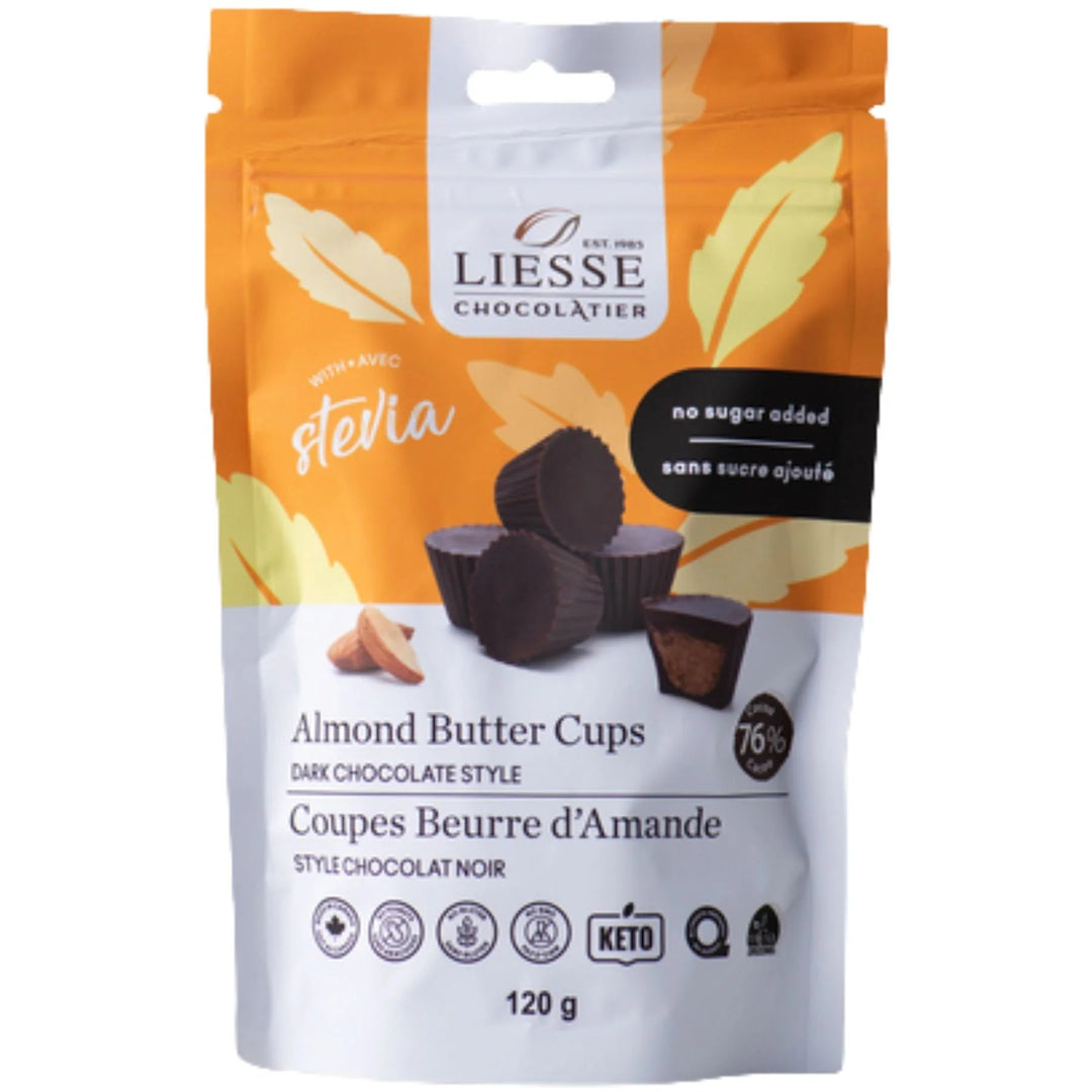 Galerie Dark Chocolate Almond Butter Cups, 120g - Just Closeouts Canada Inc.