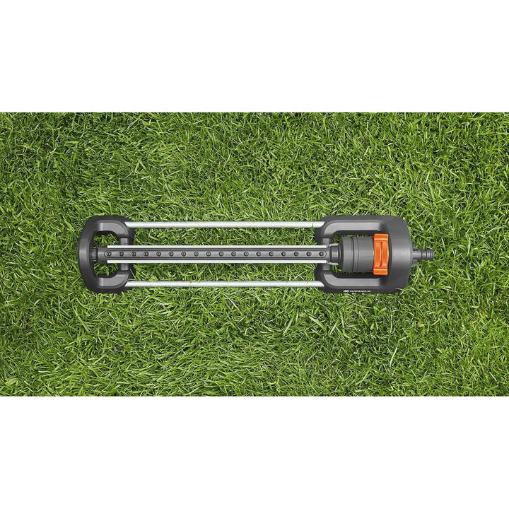 Gardena N2084FP Oscillating Sprinkler, Covers up to 3000 Sq. Ft., Adjustable, Precise and Puddle-Free Lawn Watering, Made in Germany - Just Closeouts Canada Inc.