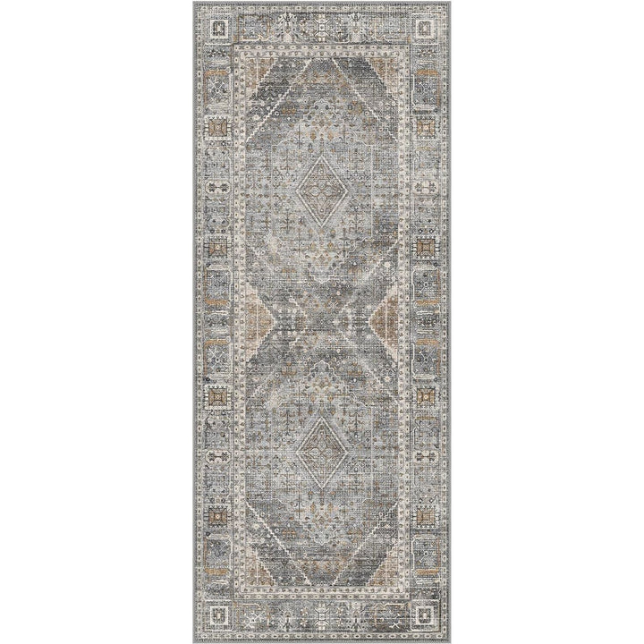 GENIMO Runner Rug 2x5, Machine Washable Hallway Runner Rugs, Non Slip Low Pile Carpet Runner for Living Room, Entryway, Bedroom, Kitchen and Hall,Passage - Just Closeouts Canada Inc.