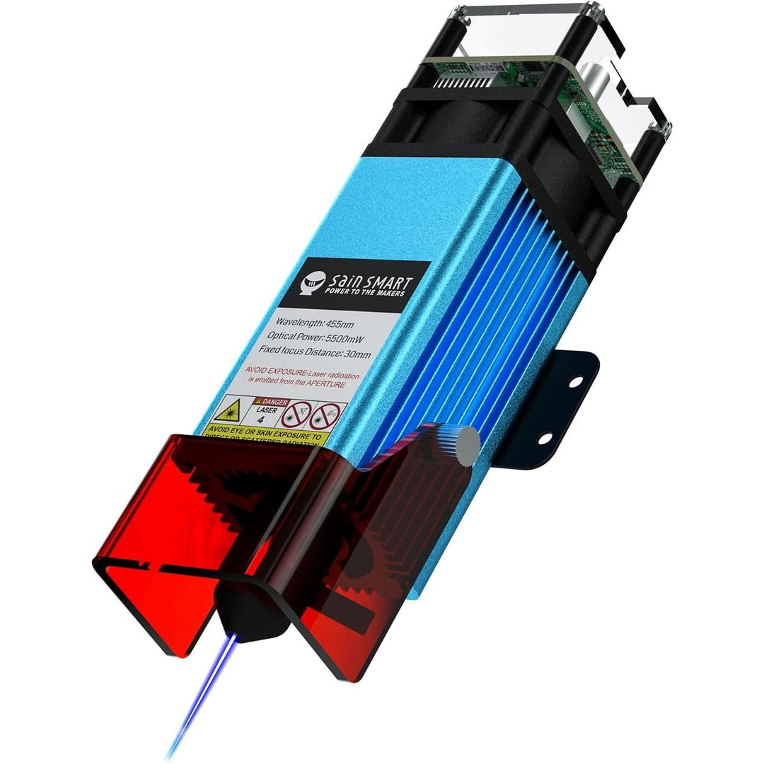 Genmitsu CFL55 Compressed Spot Laser Module, 0.1mm*0.1mm Laser Spot, 5.5W FAC Laser Module for Genmitsu 3020 - PRO MAX V2, 3030 - PROVer MAX, PROVerXL 4030, 4030V2 & 4040 - PRO, 4040 Reno, Jinsoku LC - 60A - Just Closeouts Canada Inc.