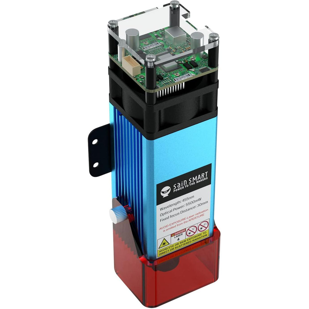 Genmitsu CFL55 Compressed Spot Laser Module, 0.1mm*0.1mm Laser Spot, 5.5W FAC Laser Module for Genmitsu 3020 - PRO MAX V2, 3030 - PROVer MAX, PROVerXL 4030, 4030V2 & 4040 - PRO, 4040 Reno, Jinsoku LC - 60A - Just Closeouts Canada Inc.