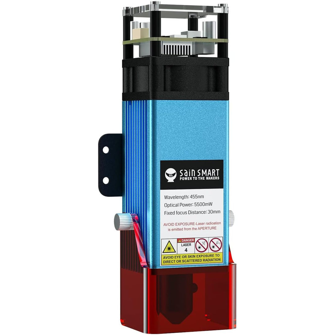 Genmitsu CFL55 Compressed Spot Laser Module, 0.1mm*0.1mm Laser Spot, 5.5W FAC Laser Module for Genmitsu 3020 - PRO MAX V2, 3030 - PROVer MAX, PROVerXL 4030, 4030V2 & 4040 - PRO, 4040 Reno, Jinsoku LC - 60A - Just Closeouts Canada Inc.