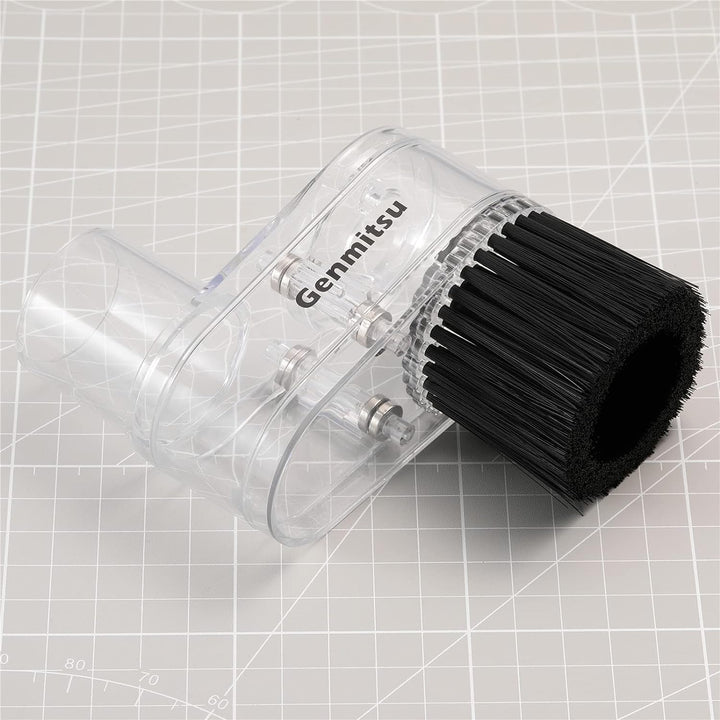 Genmitsu CNC Dust Shoe ABS Cover Cleaner for 3018 Series CNC Router/CNC Machines with a 42mm Diameter Motor, Hose Adapter Outer Diameter 38.1 mm (1.26?), Transparent - Just Closeouts Canada Inc.