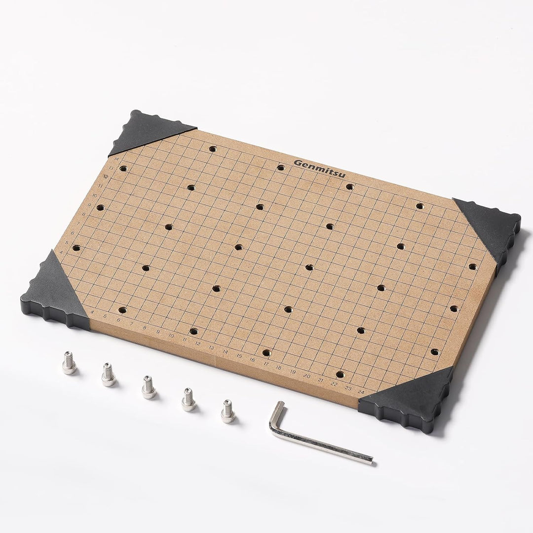 Genmitsu CNC MDF Grid Spoilboard for 3020 CNC Router Machine, Compatible with 3020 - PRO Max & V2, 300 x 200 x 12mm, M6 Holes (6mm), Screws and Wrench Included - Just Closeouts Canada Inc.