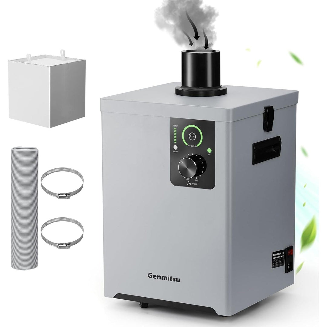 Genmitsu MD13 Smoke Purifier for Genmitsu L8, Fume Extractor with Four Layer Filtration - Just Closeouts Canada Inc.