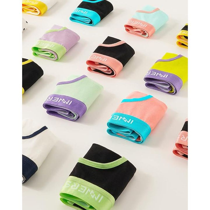 Girls' Soft Cute Underwear Cotton Panties for 8-16 Years Old Teens 6-Pack XL 14-16 - Just Closeouts Canada Inc.X002ZLDBBD