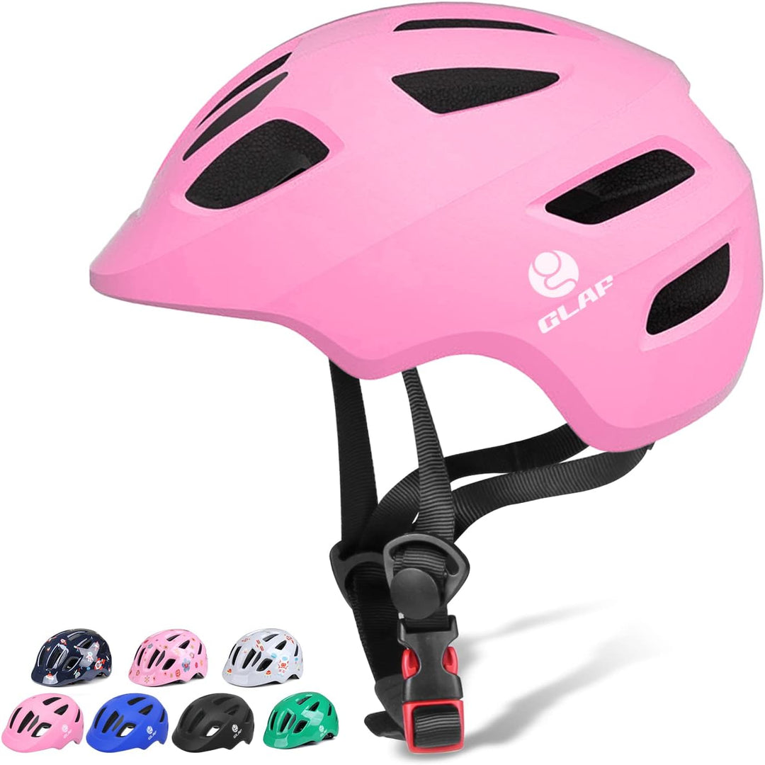 GLAF Toddler Helmet Kids Bike Helmet Infant Helmet for Girls Boys Youth Helmet Ventilation Baby Adjustable Helmet Skateboard Helmet for 12 Months and Older - XS Pink - Just Closeouts Canada Inc.