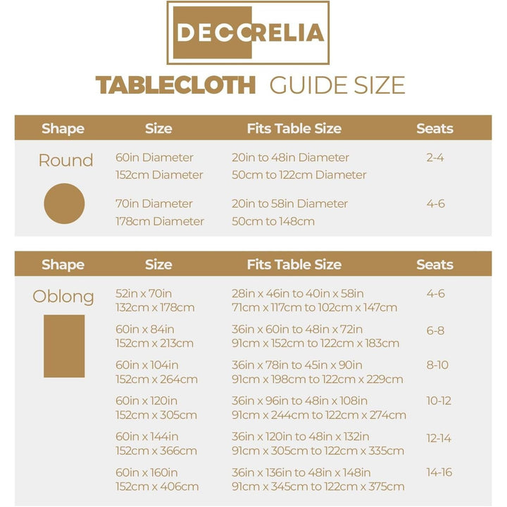 Gold Fall Floral Table Cloths Rectangular 60 x 120 Inch (10-12 Seats), Waterproof Decorative Washable Damask Tablecloth Covers for Dining Kitchen Buffet Table, Wedding Indoor Outdoor Party - Just Closeouts Canada Inc.X004O3PGG3