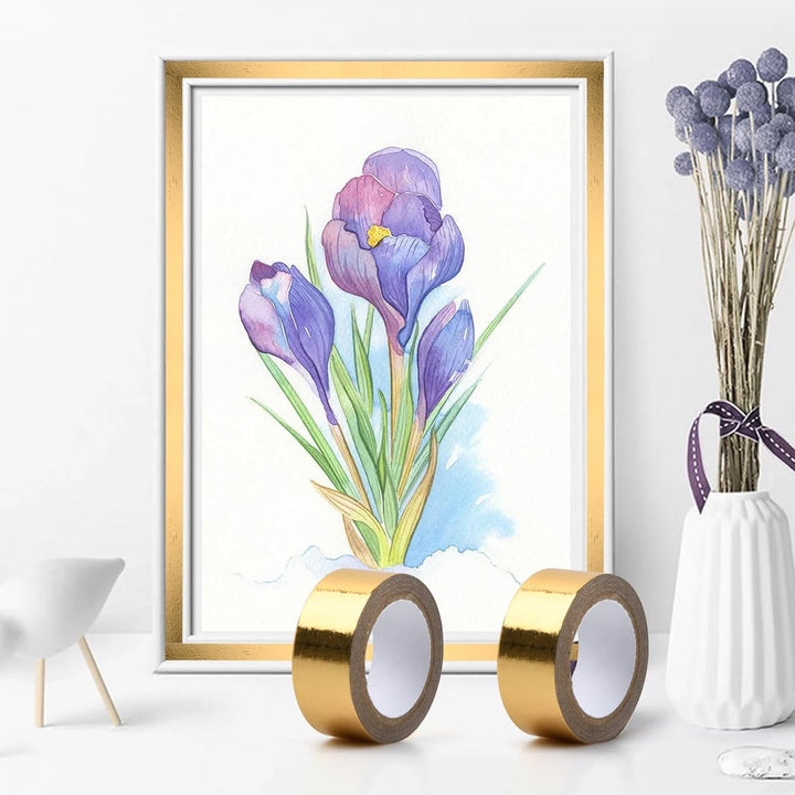 Gold tape craft display example