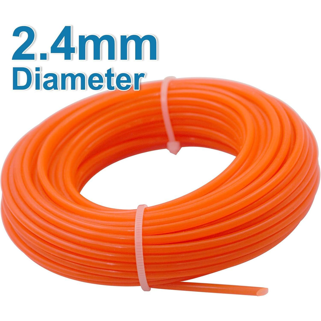 Roll String Line Grass Trimmer Line .095'' 98ft x 3 Rolls String Trimmer Lines, Nylon T ...