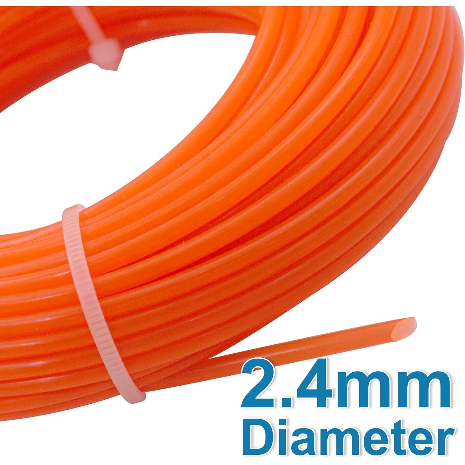 Roll String Line Grass Trimmer Line .095'' 98ft x 3 Rolls String Trimmer Lines, Nylon T ...
