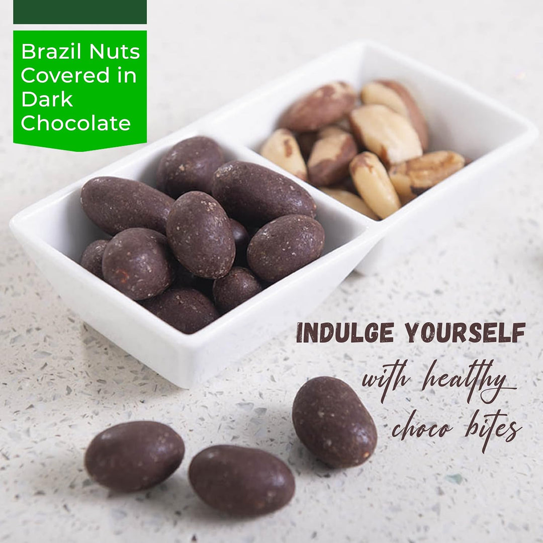 Green Sun Foods - Dark Chocolate Covered Brazil Nuts, 91G - Just Closeouts Canada Inc.