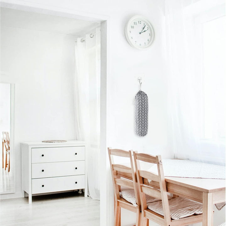 Grocery Bags Holders, Reusable Wall Mount Plastic Sack Holder, Carrier Hanging Loop Washable Shopping Bag Storage Dispensers, Garbage Bag Organizer with Drawstring for Home Kitchen Supplies - Just Closeouts Canada Inc.