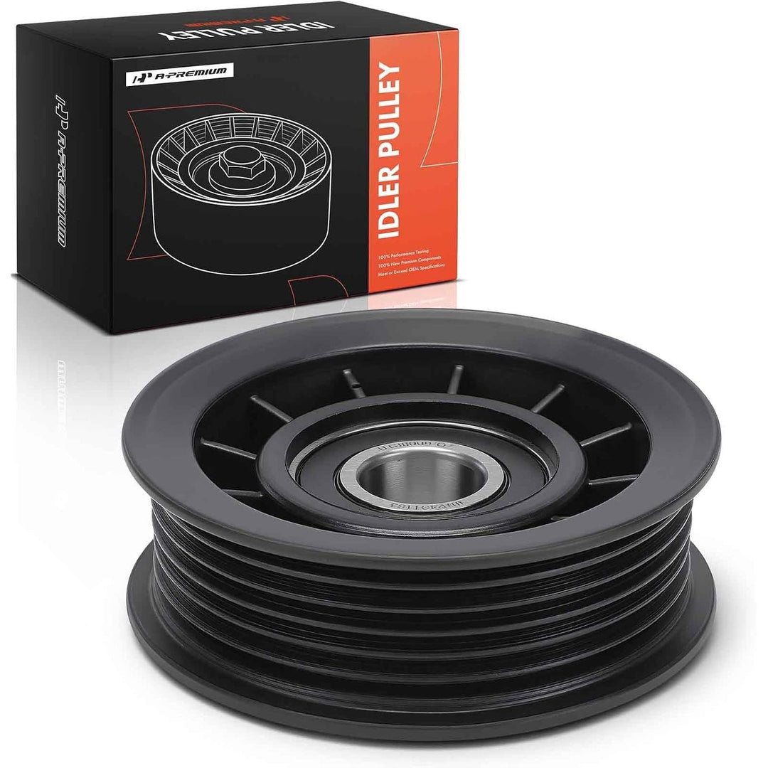 Grooved Belt Idler Pulley for Select Ford, Chevrolet, GMC & Jeep - Just Closeouts Canada Inc.