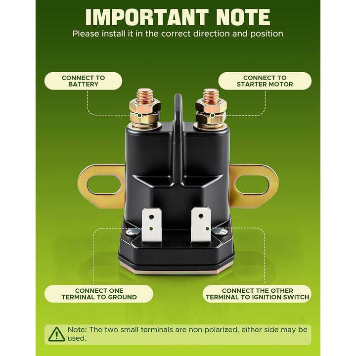 GY22476 / AUC15346 12V Starter Solenoid for John Deere Tractors - Just Closeouts Canada Inc.