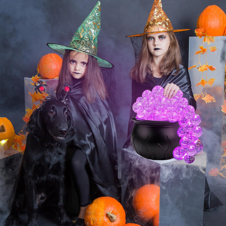 Halloween Decorations Indoor, 2024 DIY Bubbling Cauldron Set, Black Plastic Bowl Hocus Pocus Party Decoration, Spooky Vintage Decor for Home Kitchen Room Party Table Home Halloween Party - Just Closeouts Canada Inc.614161271430