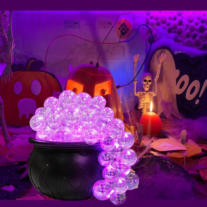 Halloween Decorations Indoor, 2024 DIY Bubbling Cauldron Set, Black Plastic Bowl Hocus Pocus Party Decoration, Spooky Vintage Decor for Home Kitchen Room Party Table Home Halloween Party - Just Closeouts Canada Inc.614161271430