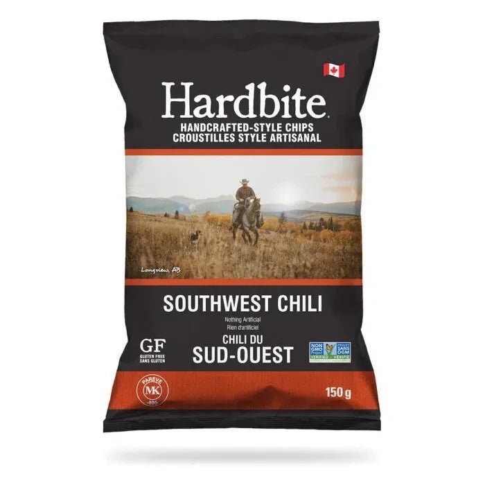 Hardbite Chips Southwest Chili, 150g - Just Closeouts Canada Inc.673513107506