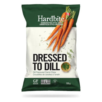 Hardbite - Dressed to Dill Carrot Chips, 150g - Just Closeouts Canada Inc.673513118557