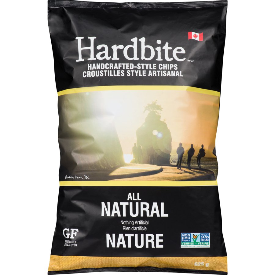 Hardbite Handcrafted Style Chips, All Natural, 625 g - Just Closeouts Canada Inc.673513503506