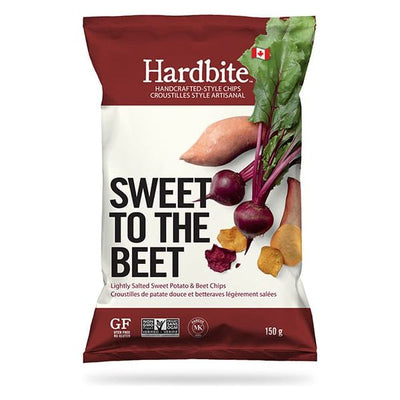 Hardbite - Sweet to The Beet Salted Sweet Potato & Beet Chips, 150g - Just Closeouts Canada Inc.673513120550
