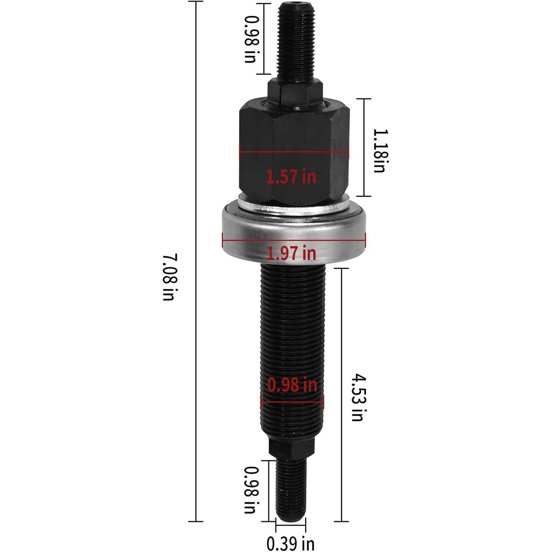Harmonic Balancer Installation Tool Replaces  66515, Harmonic Balancer Vibration Damper Installation Tool Compatible with SBC BBC Small Block Chevy Cranks, Black - Just Closeouts Canada Inc.X0043QNJYH