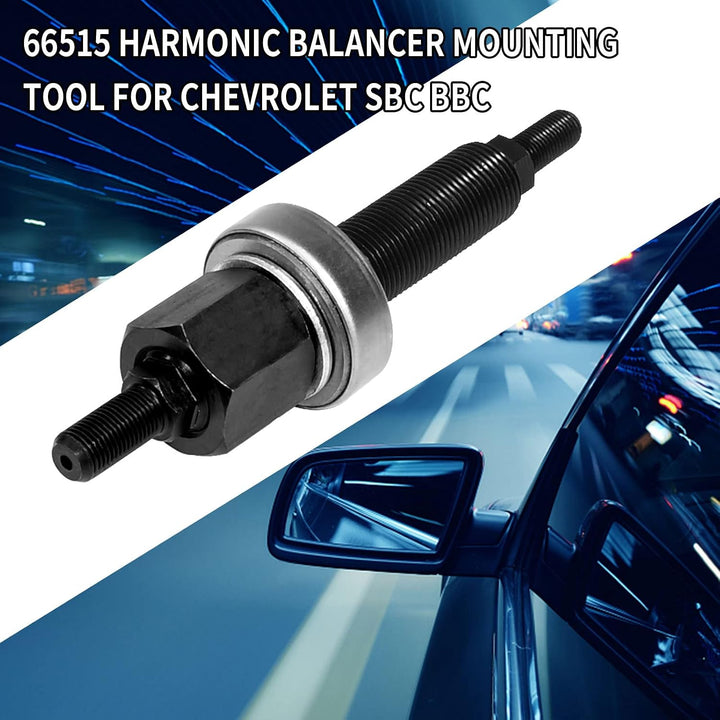 Harmonic Balancer Installation Tool Replaces  66515, Harmonic Balancer Vibration Damper Installation Tool Compatible with SBC BBC Small Block Chevy Cranks, Black - Just Closeouts Canada Inc.X0043QNJYH