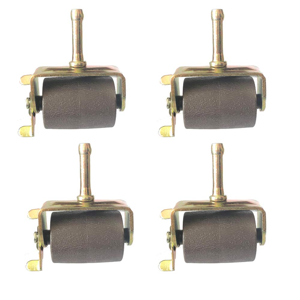 Heavy Duty Bed Frame Wheels, Replacement Wheels for Bed Frame. Replacement Bed Frame Casters Rollers. Set of 4 Locking - Just Closeouts Canada Inc.