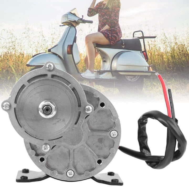 High Efficiency 12V 250W Pure Copper Motor, Belt Pulley Geared Motor Accessory, Brushed Motors Reductor with 9 Tooth Sprocket, for E Bike Bicycle Scooter - Just Closeouts Canada Inc.X004FHTP6P