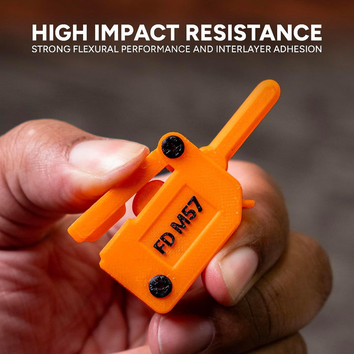 High Speed PLA Pro Filament 1.75mm, Orange PolySonic PLA Pro 3D Printing Filament 1kg - Stronger Fast Printing 3D Printer Filament Compatible with Most Printers - Just Closeouts Canada Inc.PA12007