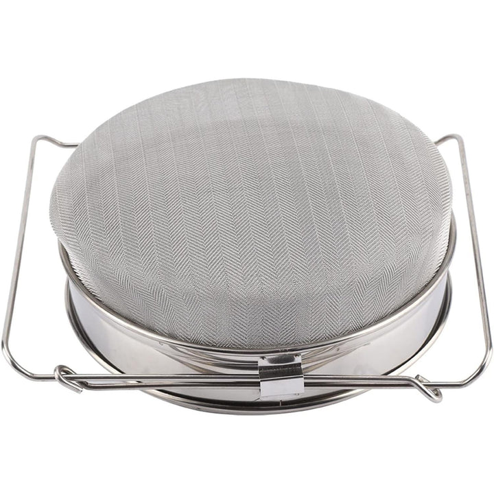 Honey Strainer Double Sieve, Big Stainless Steel Double Bee Sieve Honey Debris Strainer with Adjustable Arms Bee Keeping Extract Tools - Just Closeouts Canada Inc.X004W8D7X9