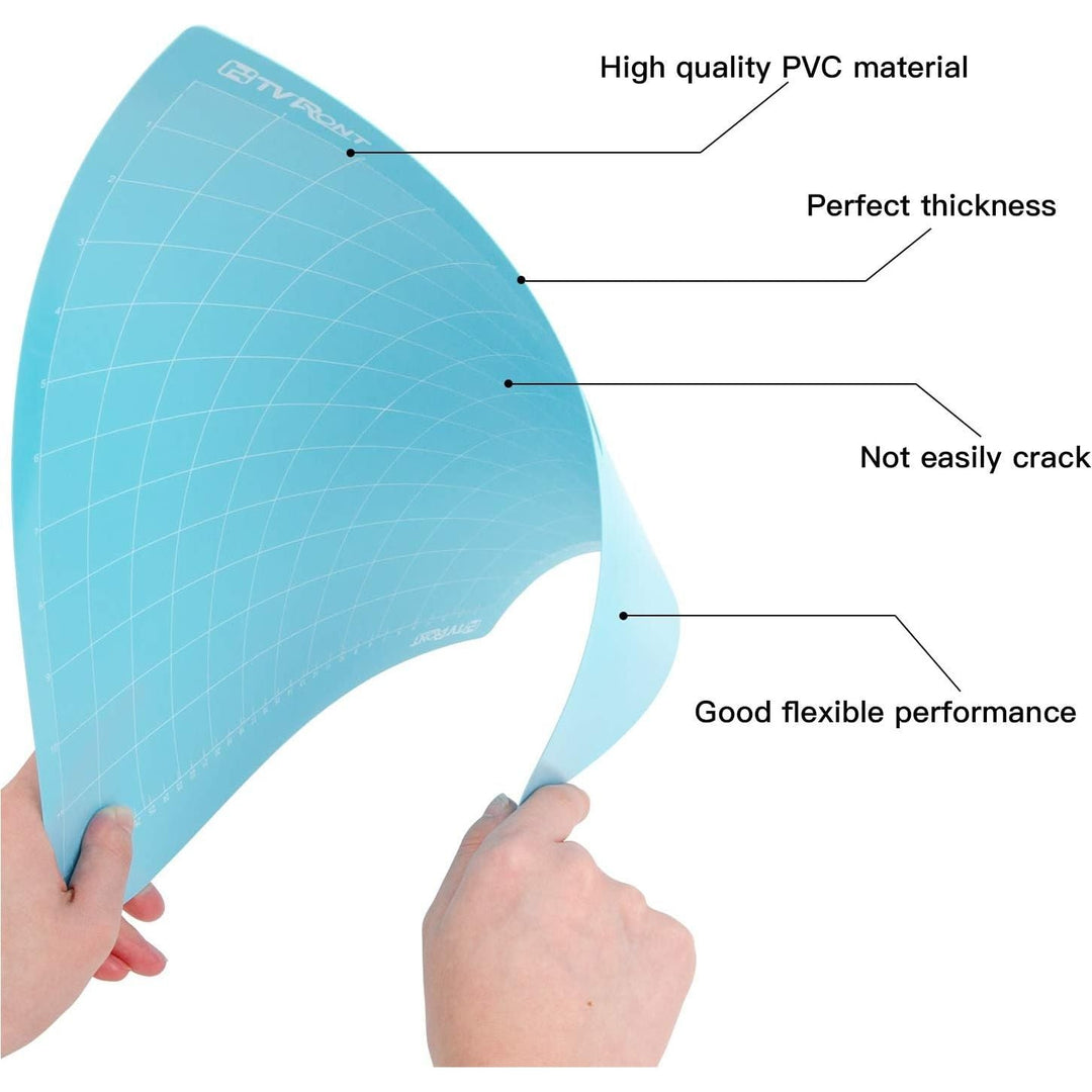 HTVRONT Light Grip Cutting Mat for Cricut, 6 Pack Cutting Mat 12x12 for Cricut Explore Air 2/Air/One/Maker? Light Adhesive Sticky Quilting Cutting Mats Replacement Accessories for Cricut - Just Closeouts Canada Inc.
