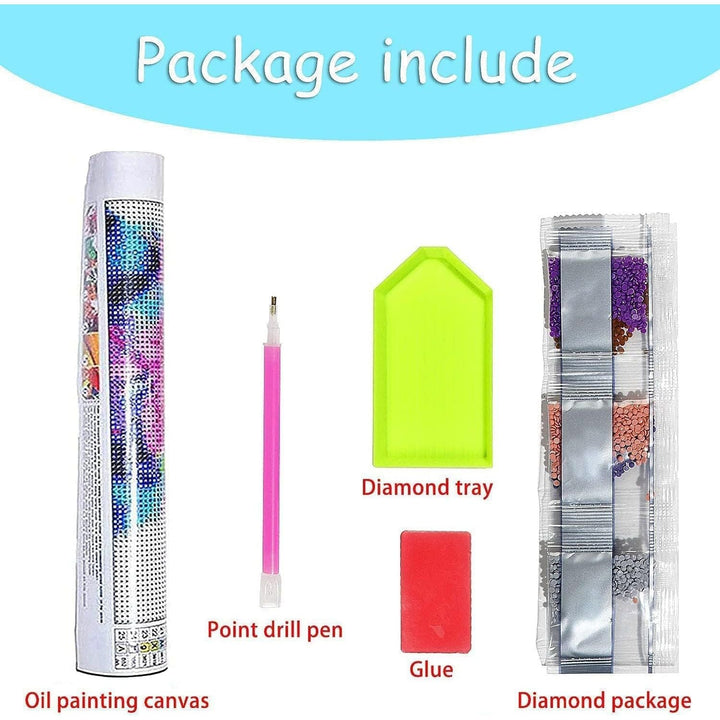 Hummingbird Diamond Art Kits for Adults Beginners,5D Full Drill Crystal Bird Diamond Painting Kits for Adults,DIY Gem Painting Kit Art Crafts for Home Wall Decor 14X14 Inch. - Just Closeouts Canada Inc.