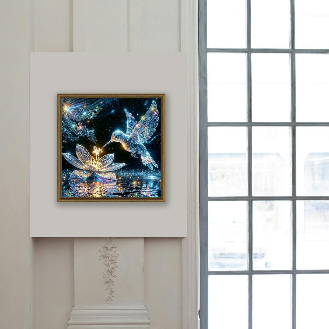 Hummingbird Diamond Art Kits for Adults Beginners,5D Full Drill Crystal Bird Diamond Painting Kits for Adults,DIY Gem Painting Kit Art Crafts for Home Wall Decor 14X14 Inch. - Just Closeouts Canada Inc.