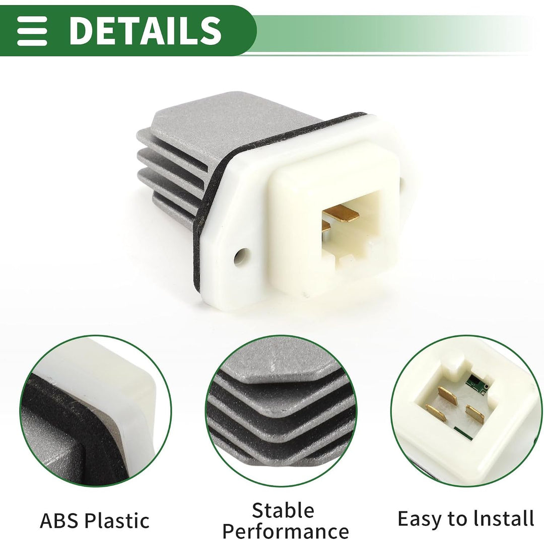 HVAC Blower Motor Resistor for Infiniti I30 1998–1999, 2722670T03 - Just Closeouts Canada Inc.