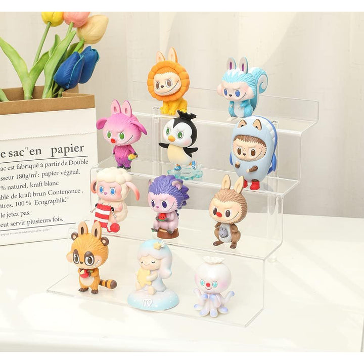 ihomecooker Acrylic Stands for Display,4 Tier Clear Cupcakes Perfumes Figurines Display Stand Risers Shelf Vendors Amiibo Funko Cupcakes Perfumes Candies Cosmetics Decoration and Organizer - Just Closeouts Canada Inc.