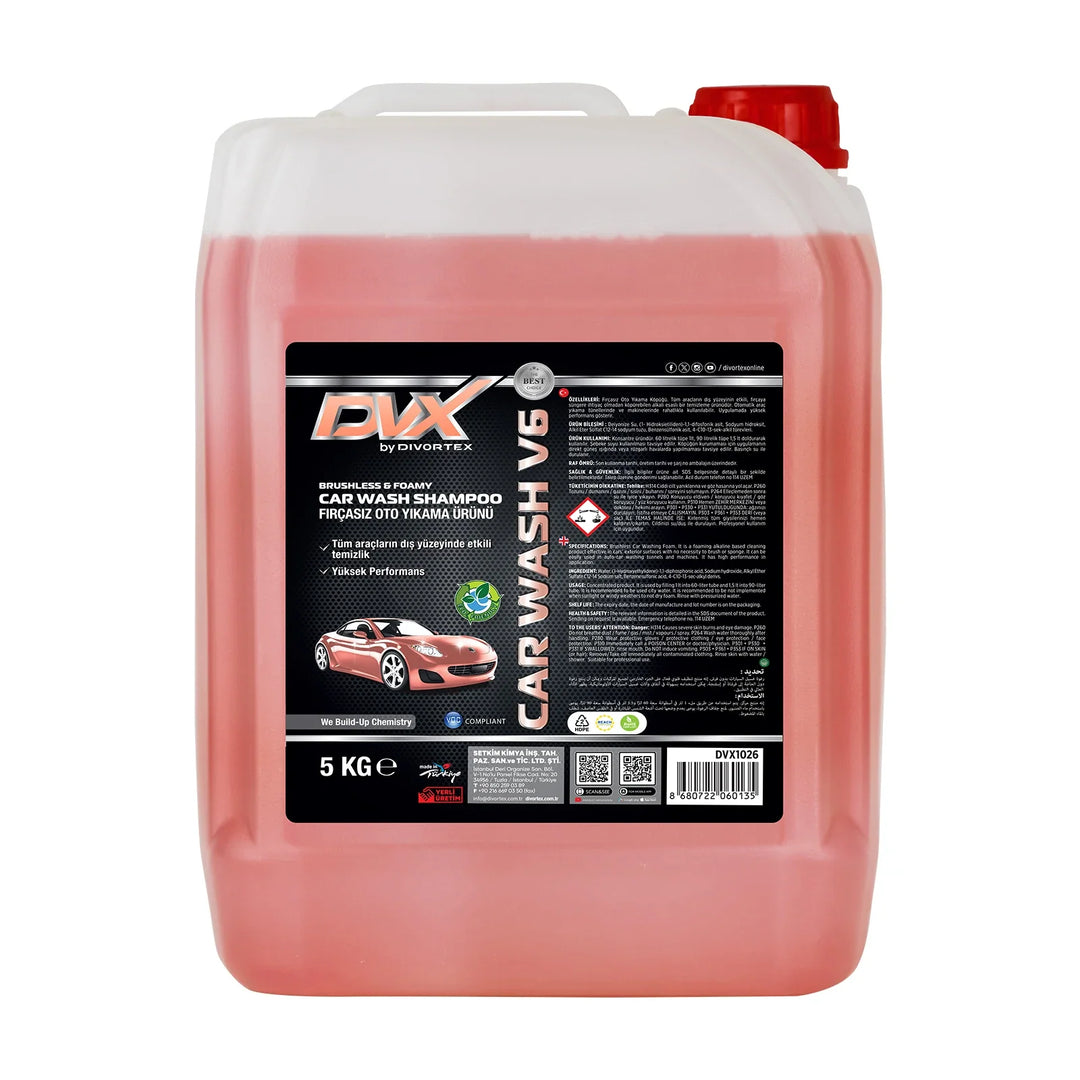 DVX1026 Car Wash V6 - Brushless Car Shampoo 1.15 gal