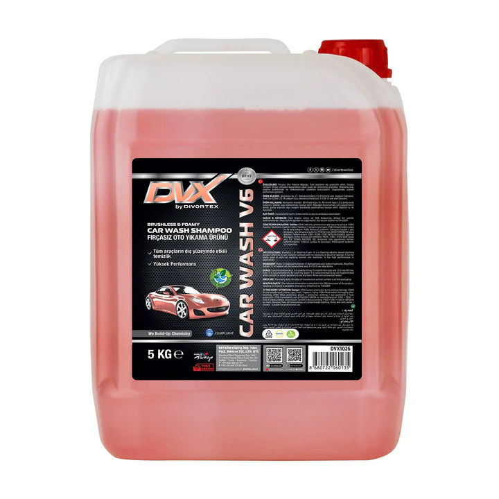 DVX1026 Car Wash V6 - Brushless Car Shampoo 1.15 gal