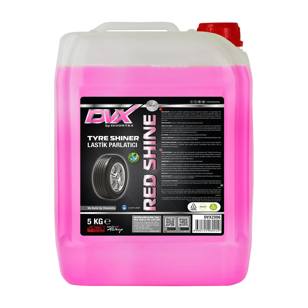 DVX2306 Red Shine - Tire Shine 1.10 gal