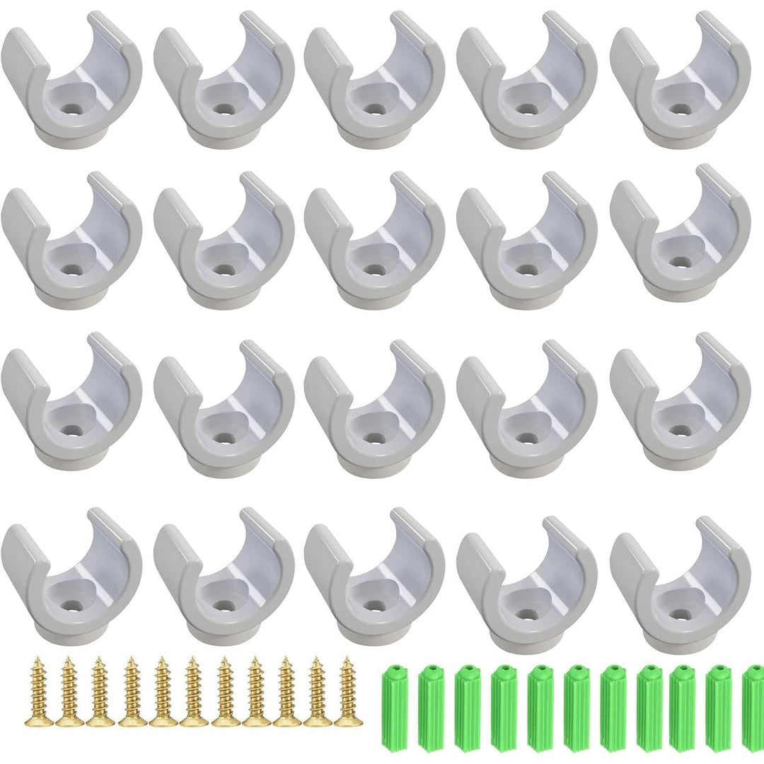 ¾ in White PEX Pipe Support Clips – 20 Pack - Just Closeouts Canada Inc.