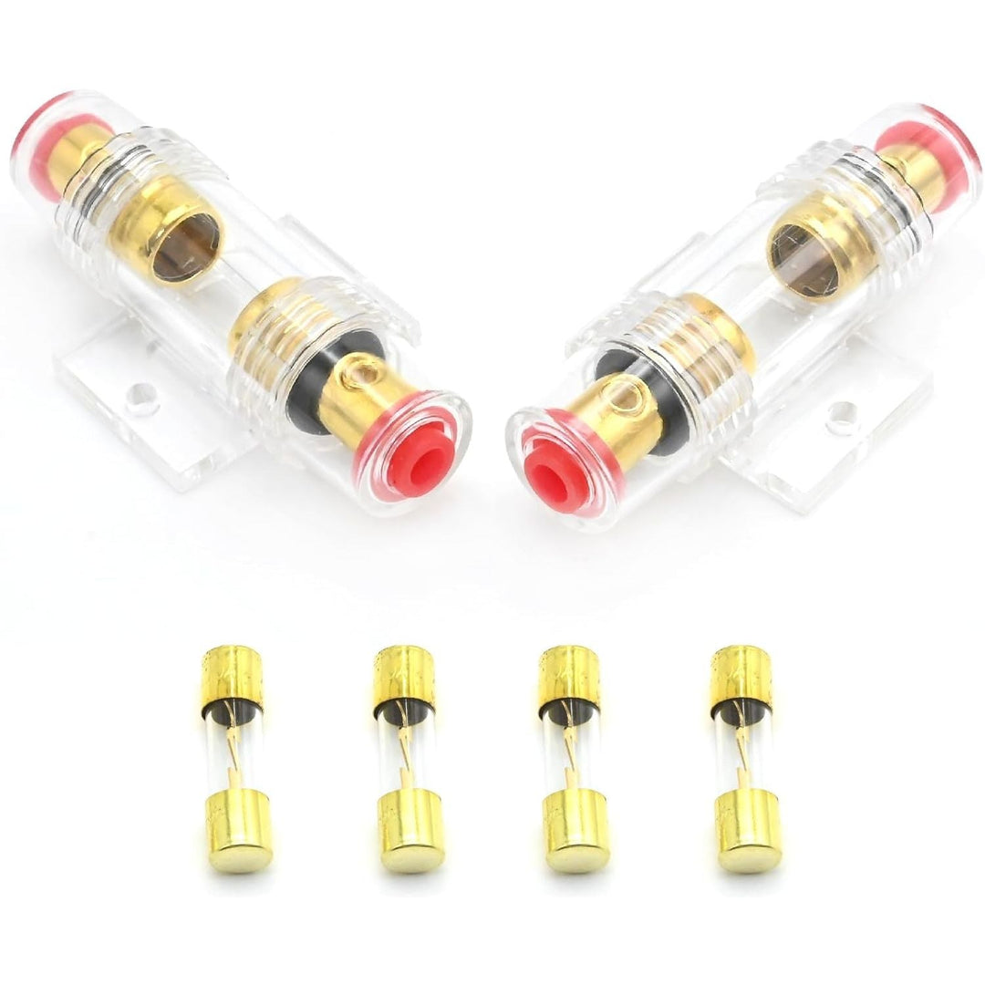 Inline AGU Fuse Holder Kit, 2 Holders & Four 30A Fuses - Just Closeouts Canada Inc.